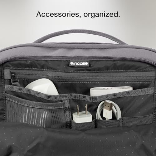 Incase A.R.C. Daypack 24L – Travel Backpack and Laptop Bag for School - Fits up to 16 inch Laptop - 4 Zippered Compartments, 2 Water Bottle Pockets - Commuter and College Backpack - Grey