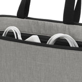 Incase Carry Zip Brief for 13-inch Laptop – Sleek, Lightweight Protective Bag with Dual-Weave Polyester, Webbing Carry Handles – Stylish and Durable Laptop Sleeve for Work & Travel - Grey