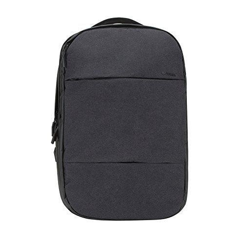 Incase City Backpack - 24L Main Storage Compartment with 16" Faux Fur Laptop Pocket, Front Organizational Pocket, Quick Access Pocket, Everyday Tech Backpack - Black