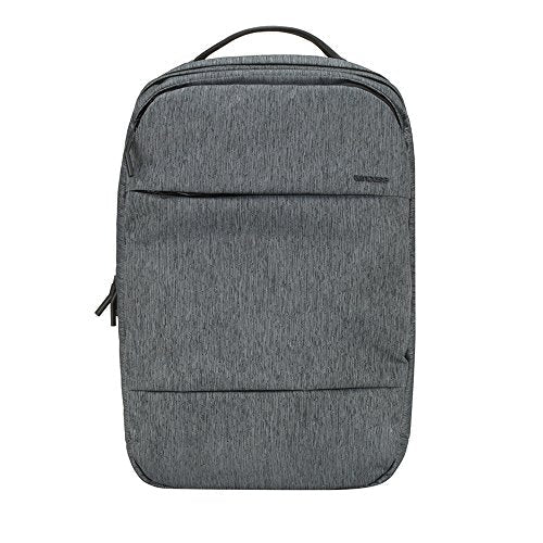 Incase City Backpack - 24L Main Storage Compartment with 16" Faux Fur Laptop Pocket, Front Organizational Pocket, Quick Access Pocket, Everyday Tech Backpack - Gunmetal Grey