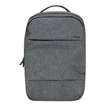 Incase City Backpack - 24L Main Storage Compartment with 16" Faux Fur Laptop Pocket, Front Organizational Pocket, Quick Access Pocket, Everyday Tech Backpack - Gunmetal Grey