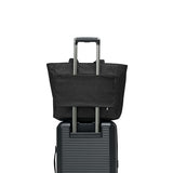 Incase Crosstown Tote - Work, Gym and Travel Bag with Laptop Sleeve, Zipper Close, Multiple Storage Compartments, Two Water Bottle Pockets, Travel Pass-Through (Black)