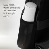 Incase Facet 25L Durable Travel Backpack + Laptop Bag with Computer Sleeve with Quick Release Strap - Carry On Backpack (Black, 25L)