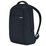 Incase ICON Lite Backpack - 16L Tech Backpack with Faux Fur 16" Laptop Compartment, Quick Access Pocket - Lightweight, Organized, 3 Zippered Pockets - Navy