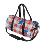 Independence Day Buffalo Stars Travel Hand Bag Travel Weekender Gear Bag Airplane Traveling Large Capacity