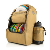Innova Adventure Pack Disc Golf Backpack – Holds 25 Discs – Includes Mini, Disc Golf Bag (Sand/Coffee)