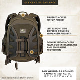 Insights Hunting by frogg toggs - The V2 Element, Heavy Duty 1,831 Cubic Inch Hiking Fishing Camping Hunting Backpack, Realtree APX