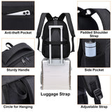 Insulated Lunch Backpack for Men & Women, Water Resistant Cooler Bag with Easy to Clean Design, Large Travel Business Backpack Fits 17 Inch Laptop, Work Backpack Gift