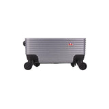 InUSA 3 - Piece Hardside Spinner Luggage Set - Silver