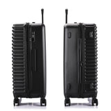 InUSA ALLY Travel Suitcase with Spinner Wheels | Lightweight Ergonomic Luggage Handles and TSA Lock Spacious Traveling Suitcases | 28 Inch Hardside Large Luggage | Black