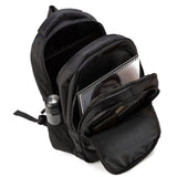 InUSA APACHE Executive Backpack for 15.6 - inch Laptop | Multi - Compartment, Spacious Storage, Waterproof Outer Bag Shell, Easy Carrying with Reinforced Straps | Black