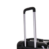 InUSA Prints PC/ABS Plastic Carry - On Luggage, Black Butterfly (IUAPC00S - BBU)