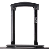 InUSA Trend Plastic Carry - On Luggage, Black (IUTRE00S - BLK)
