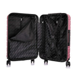 InUSA Trend Plastic Carry - On Luggage, Rose Gold (IUTRE00S - ROS)