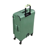 It Luggage Circulator 28" Softside Checked 8 Wheel Expandable Spinner, Hedge Green