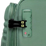 It Luggage Circulator 28" Softside Checked 8 Wheel Expandable Spinner, Hedge Green