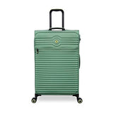 It Luggage Circulator 28" Softside Checked 8 Wheel Expandable Spinner, Hedge Green