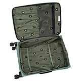 It Luggage Circulator 28" Softside Checked 8 Wheel Expandable Spinner, Hedge Green