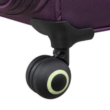 It Luggage Circulator 28" Softside Checked 8 Wheel Expandable Spinner, Italian Plum