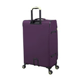It Luggage Circulator 3 Piece Softside 8 Wheel Expandable Spinner Luggage Set, Italian Plum