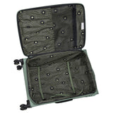 It Luggage Circulator 32" Softside Checked 8 Wheel Expandable Spinner, Hedge Green