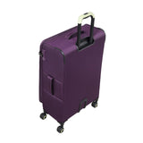 It Luggage Circulator 32" Softside Checked 8 Wheel Expandable Spinner, Italian Plum