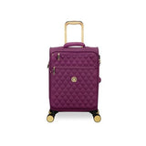 It Luggage Glimmering 22" Softside Carry - On 8 Wheel Expandable Spinner, Amaranth