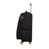 It Luggage Glimmering 28" Softside Checked 8 Wheel Expandable Spinner, Black