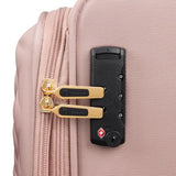 It Luggage Glimmering 28" Softside Checked 8 Wheel Expandable Spinner, Mink Gold