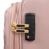 It Luggage Glimmering 32" Softside Checked 8 Wheel Expandable Spinner, Mink Gold