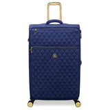 It Luggage Glimmering 32" Softside Checked 8 Wheel Expandable Spinner, Ocean Cavern