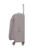 It Luggage Lustrous Luxe 22" Softside Carry - On 8 Wheel Spinner, Moon Rock