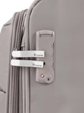 It Luggage Lustrous Luxe 22" Softside Carry - On 8 Wheel Spinner, Moon Rock