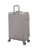 It Luggage Lustrous Luxe 22" Softside Carry - On 8 Wheel Spinner, Moon Rock