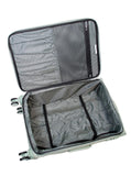 It Luggage Lustrous Luxe 28" Softside Checked 8 Wheel Spinner, Desert Sage