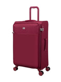 It Luggage Lustrous Luxe 3 Piece Softside 8 Wheel Spinner Set, French Port