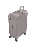 It Luggage Lustrous Luxe 32" Softside Checked 8 Wheel Spinner, Moon Rock