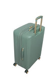 It Luggage Luxuriant 27" Hardside Checked 8 Wheel Expandable Spinner, Iceberg Green