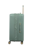 It Luggage Luxuriant 31" Hardside Checked 8 Wheel Expandable Spinner, Iceberg Green