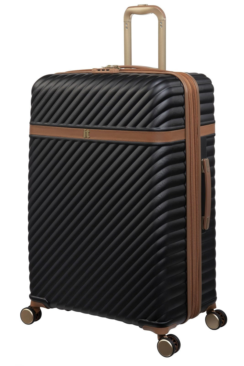 it luggage Sandringham 32" Hardside Checked 8 Wheel Expandable Spinner