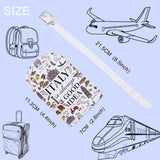 Italy is Alwaya a Good Idea Gift Italy Roma Travel Gift Italian Vacation Trip Ciao Lemon Tourist Luggage Tag (Italy tag)