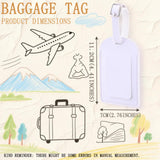 Italy Travel Baggage Bag Ciao Bella Italia Inspire Luggage Tag Italian Food Lover Gift Italy Vacation Souvenir Baggage Tag (CiaoItalia - tag)