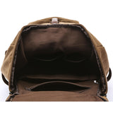 IT'SCARL Large backpack for men,Travel backpack,Carry on, Canvas big bag,Work back pack(khaki)