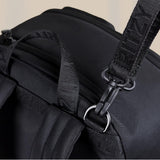 Itzy Ritzy Utility Diaper Bag Backpack – Features 17 Pockets (Including 2 Insulated Bottle Holders) & Trolley Sleeve and Includes Stroller Straps & Changing Pad – Part of the Belong Collection (Black)