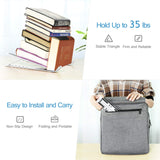 ivoler Laptop Stand, Laptop Holder Riser Computer Tablet Stand, 6 Angles Adjustable Aluminum Ergonomic Foldable Portable Desktop Holder Compatible with 10 - 15.6” MacBook,iPad, HP, Dell, Lenovo Silver