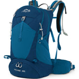 IX INOXTO Hiking Backpack, 26L/40L Waterproof Hiking Daypack with 3L Water Bladder and Rain Cover, Lightweight Travel Camping Backpack for Men Women (Blue)