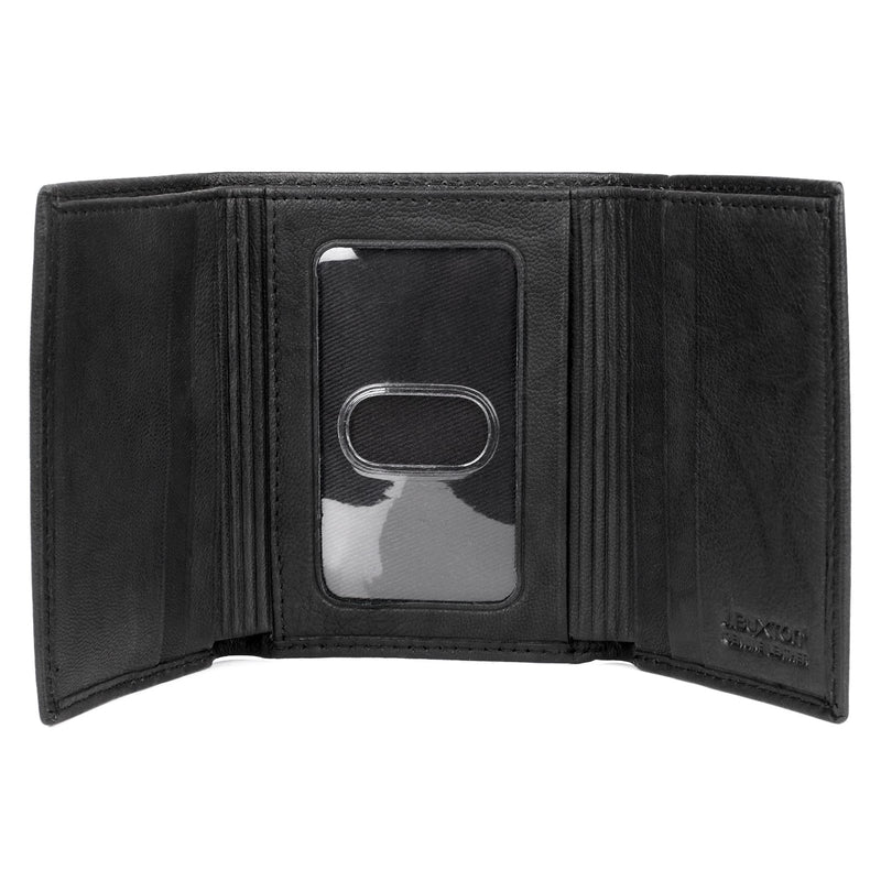 J. Buxton Dakota Three - Fold Black