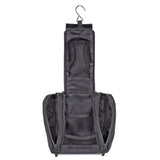 J. Buxton Double Zip Hanging Kit Black