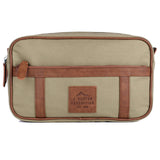 J. Buxton Expedition II Huntington Gear Double Zip Travel Kit Olive