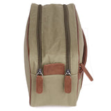 J. Buxton Expedition II Huntington Gear Double Zip Travel Kit Olive
